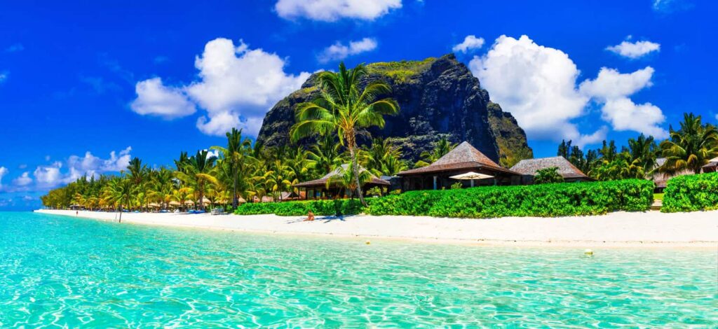 Le Morne beach Mauritius