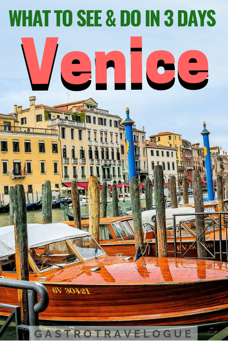 What to see in Venice in 3 days - #venice #italy #whattodo #gondola #murano #sights #foodie #market #citygide #gastrotravelogue #rialto #sanmarco #stmarks #doges #travel #travelblogger #gastrotravelogue