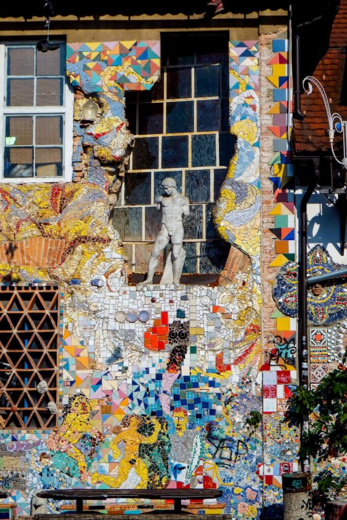 Mosaics in Metelkova