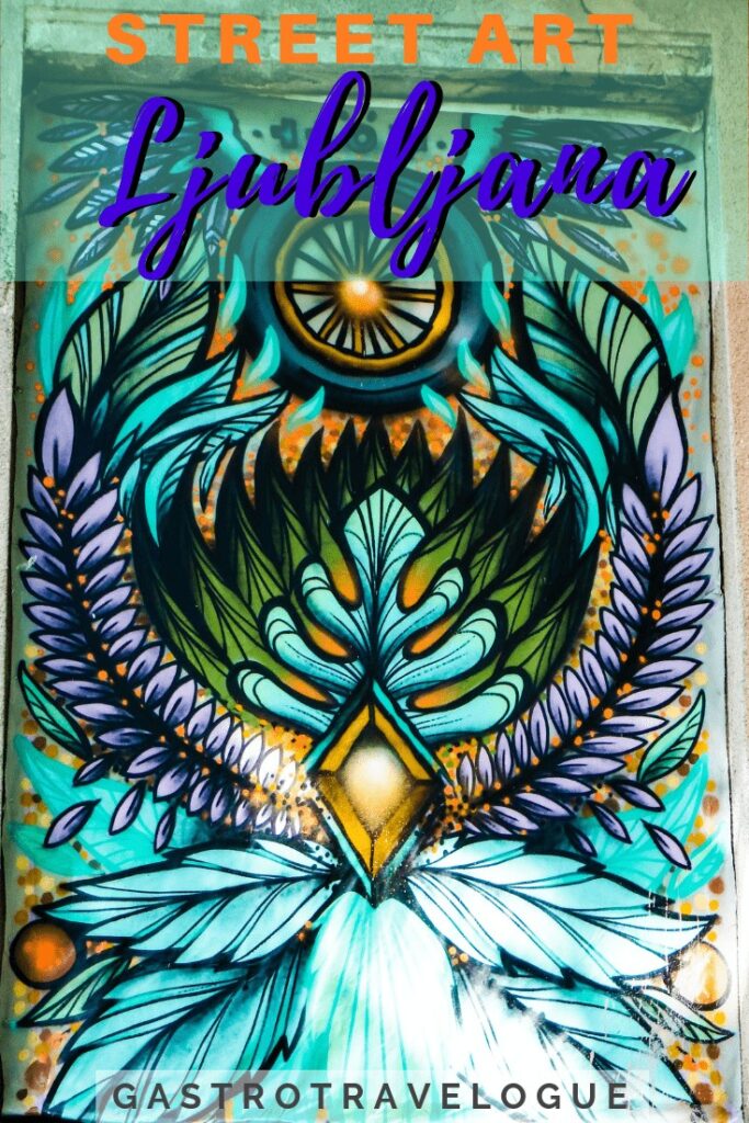 Ljubljana street art guide – exploring street art and graffiti - #streetart #art #graffiti#slovenia #europe #urban #murals#mosaic #travel #europeantravels#travelblogger #ljubljana