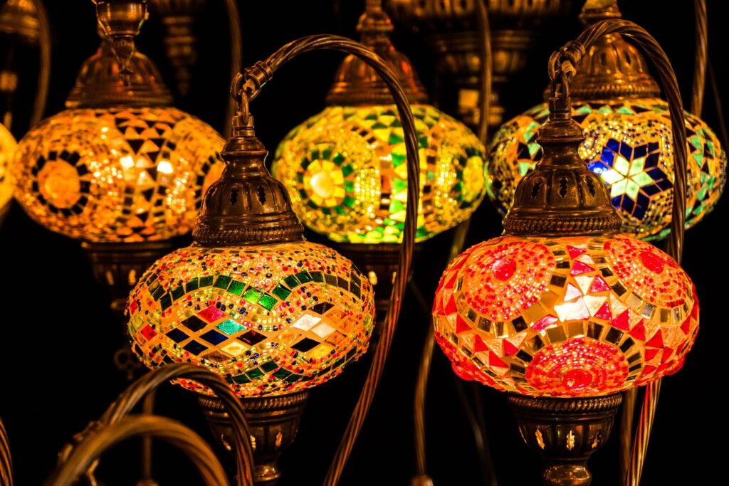 Colourful Turkish Lanterns