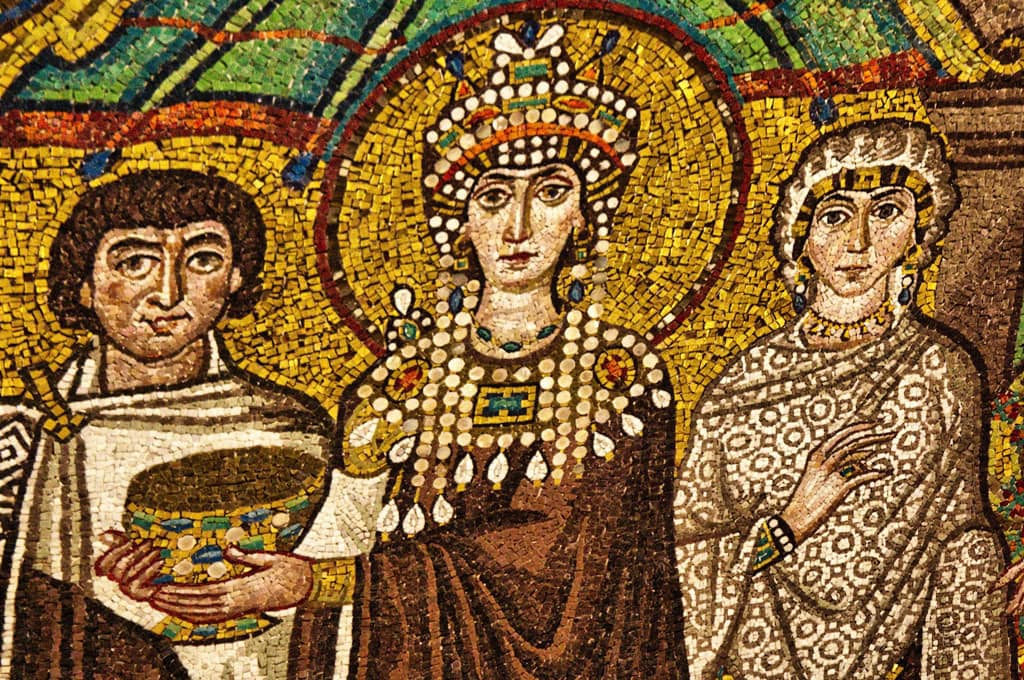 Empress Theodora - San Vitale Mosaic in Ravenna