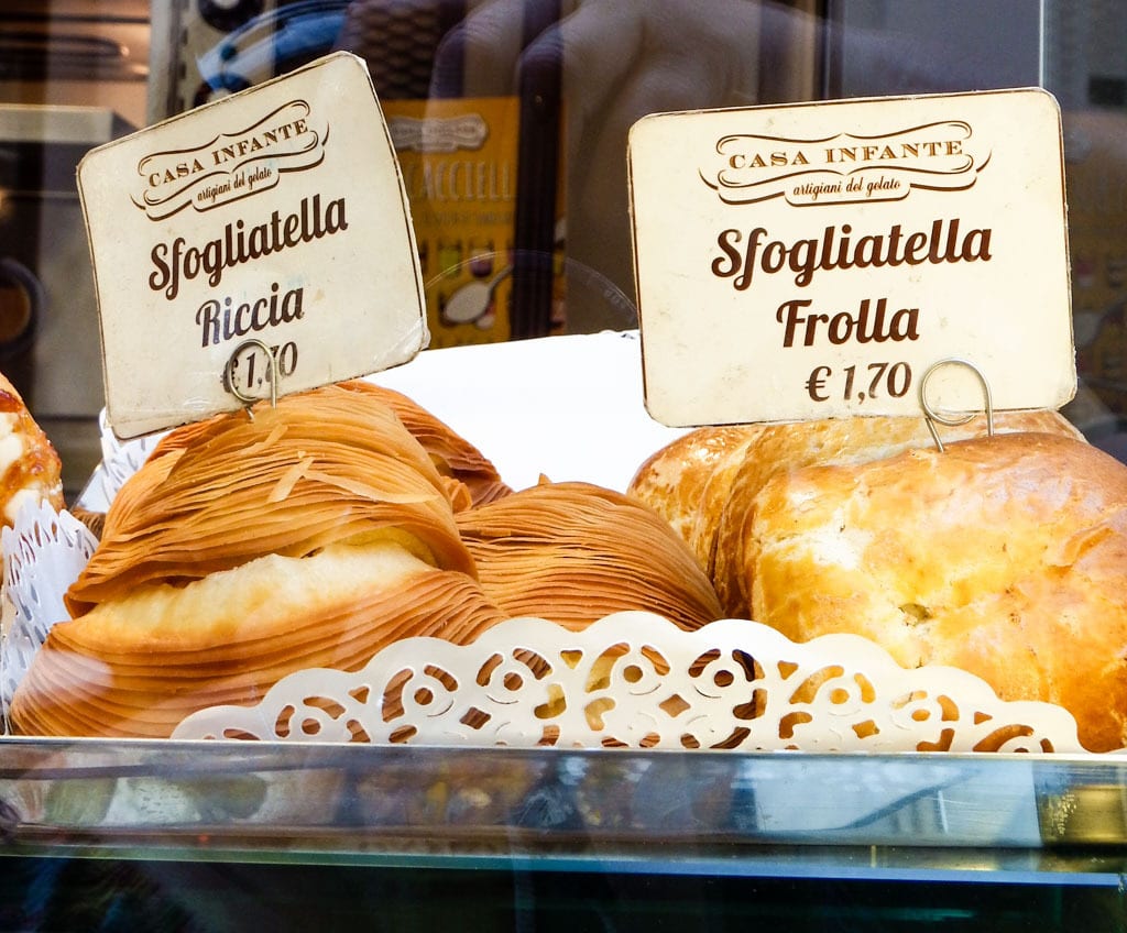 Sfogliatella in Naples