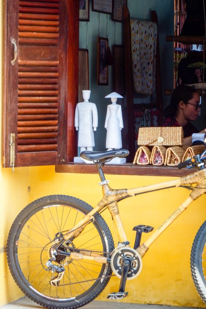 Figures in a shop in Hoi An