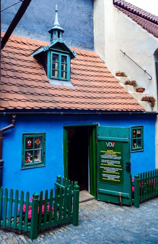 House in the Golden Lane Prague Castle