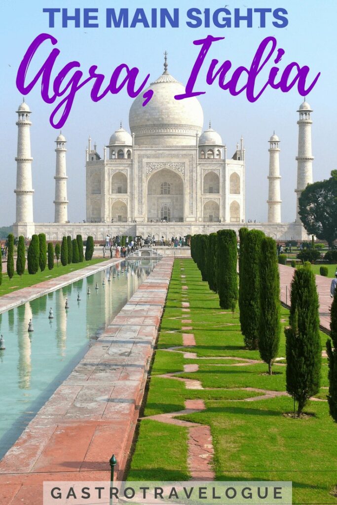 The tourist attractions in Agra - #agra #india #taj #tajmahal #rajathan #goldentriangle #travel #seasia #travelblogger #blogpost #whattosee #whattodo #tourist #attractions #fatehpursikri #fort #agrafort #bazaar #streetfood