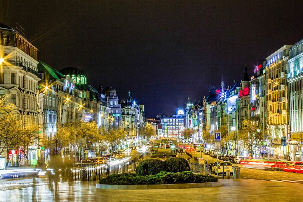Wenceslas Square Prague