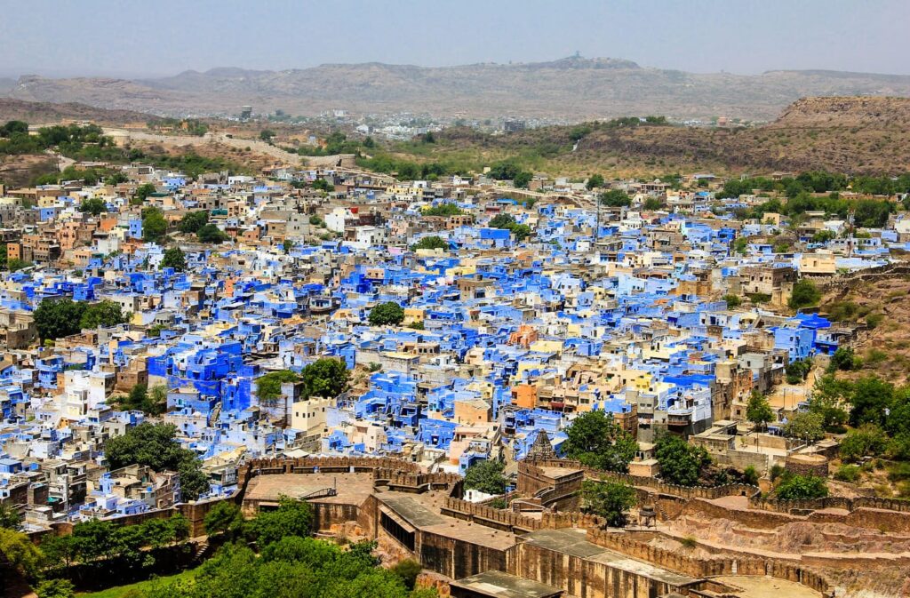 Jodphur the Blue city in India