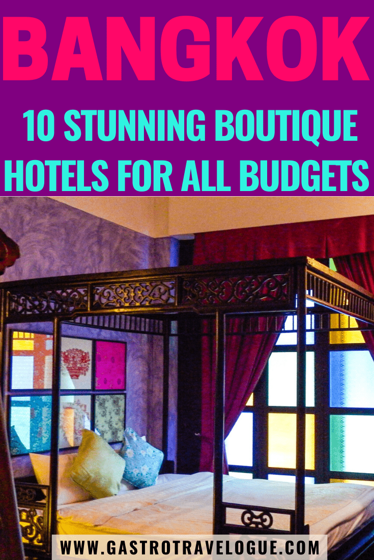 10 of the best boutique hotels in Bangkok - #bangkok #SEAsia #hotel #wheretostay #boutique #luxurystay #accommodation #travel #travelblog #pool #bar #view #river