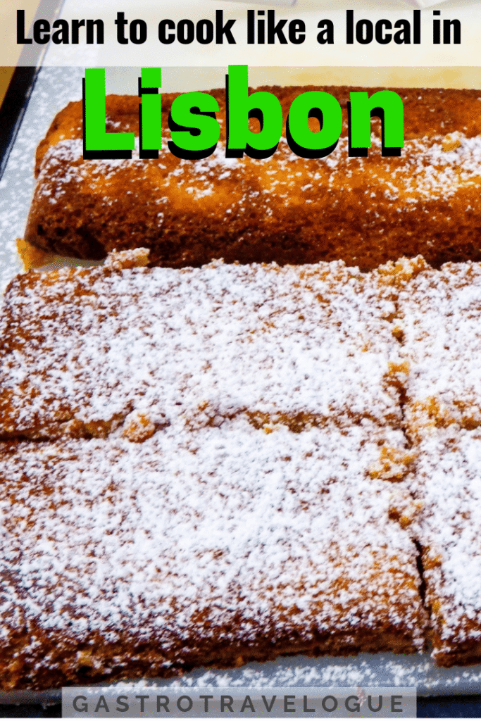 Cooking class in Lisbon-Revew of Cooking Lisbon - #cooking #cookinglesson #cookingclass #lisbon #portugal #foodies #gastrotravelogue #travel #cod #baccalau #baconfromheaven