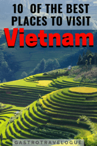 The top 10 destinations in Vietnam - #vietnam #hoian #saigon #hochiminh #hue #halong #travel #gastrotravelogue #mekong #floatingmarket