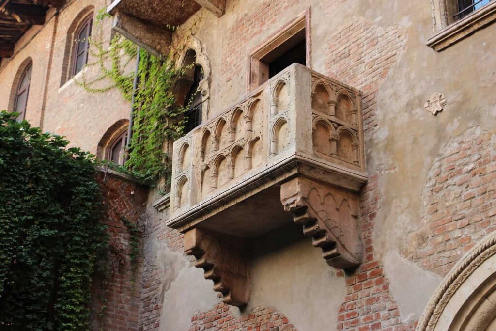 Juliet's Balcony in Verona