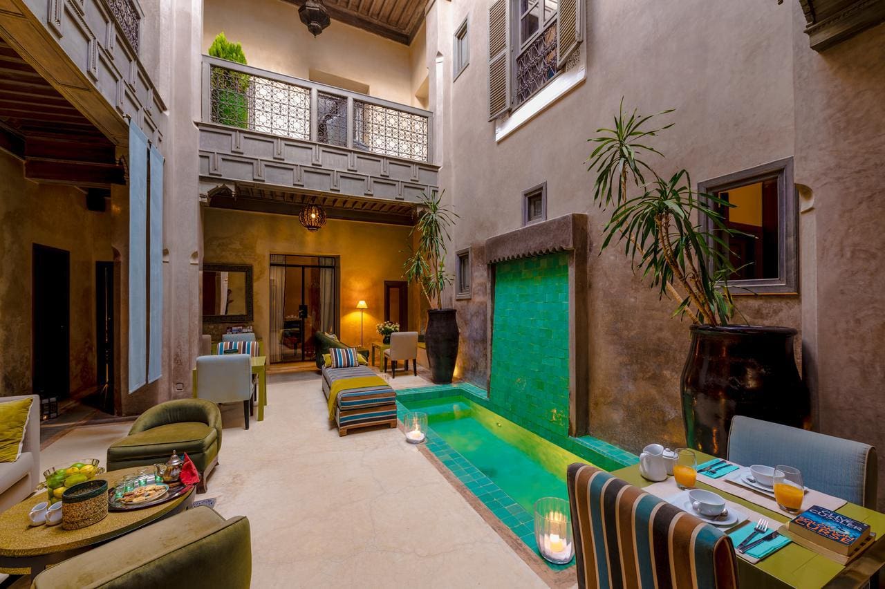 The best riads in Marrakech - #morocco #riad #marrakesh #marrakech #luxury #luxurystay #budgetstay