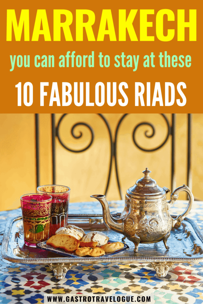 The best riads in Marrakech - #morocco #riad #marrakesh #marrakech #luxury #luxurystay #budgetstay