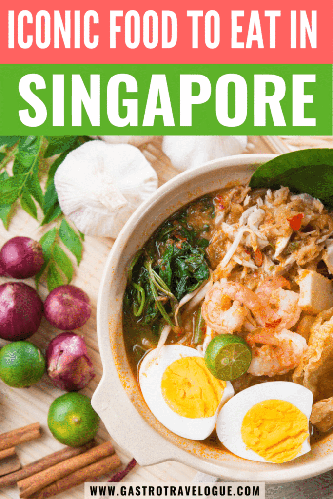 Discover the iconic food of Singapore - #singapore #foodie #travel #foodieguide #noodles #crab #SEAsia #SEAsiafood #gourmet #history #nonya #peranakan #hawker #hawkerchan #micheli
