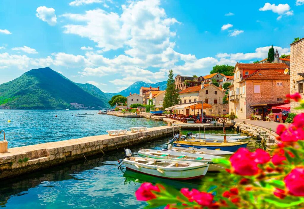 Perast on the Bay of Kotor