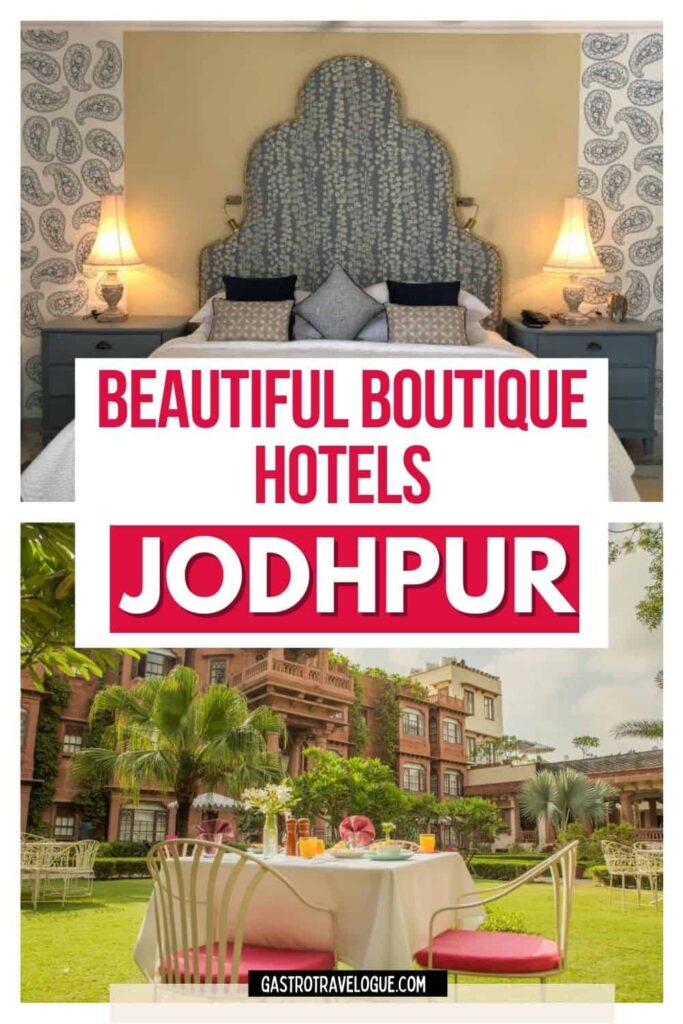 nwind in style at the best boutique hotels in Jodhpur! #BoutiqueLuxury #JodhpurVacay
