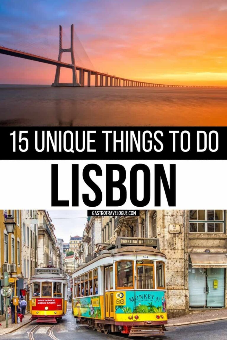 Unique things to do in Lisbon
