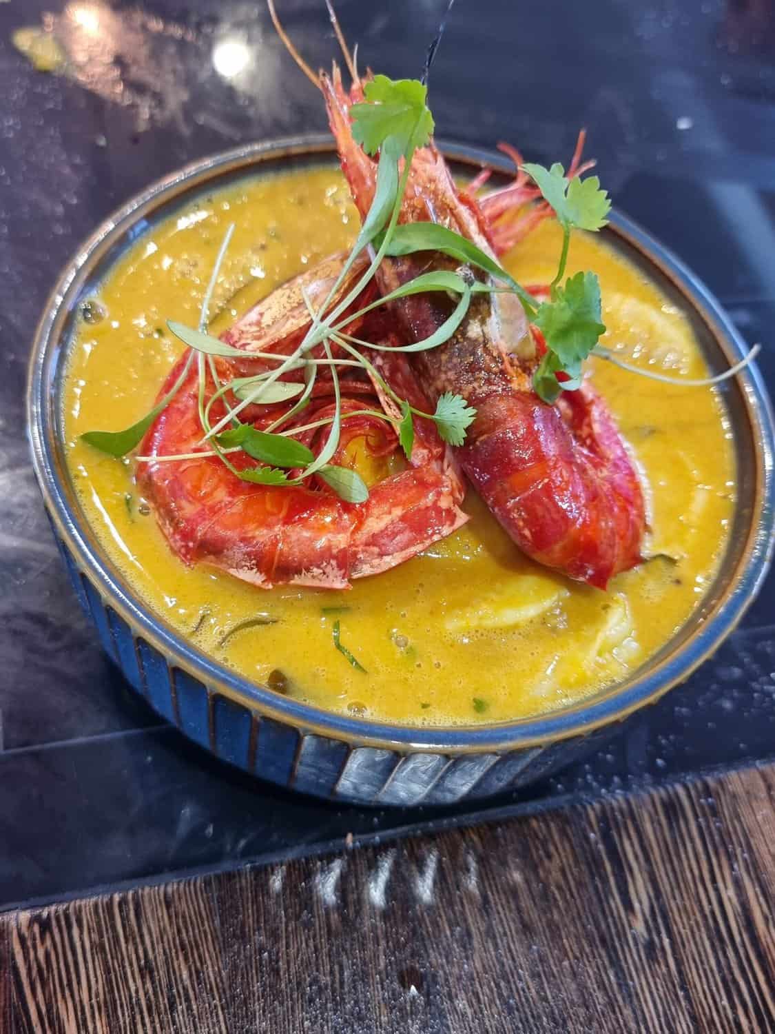 Kerala Prawn curry Northcote Cooking School