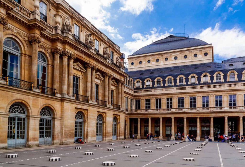 Palais Royal Paris Courtyard