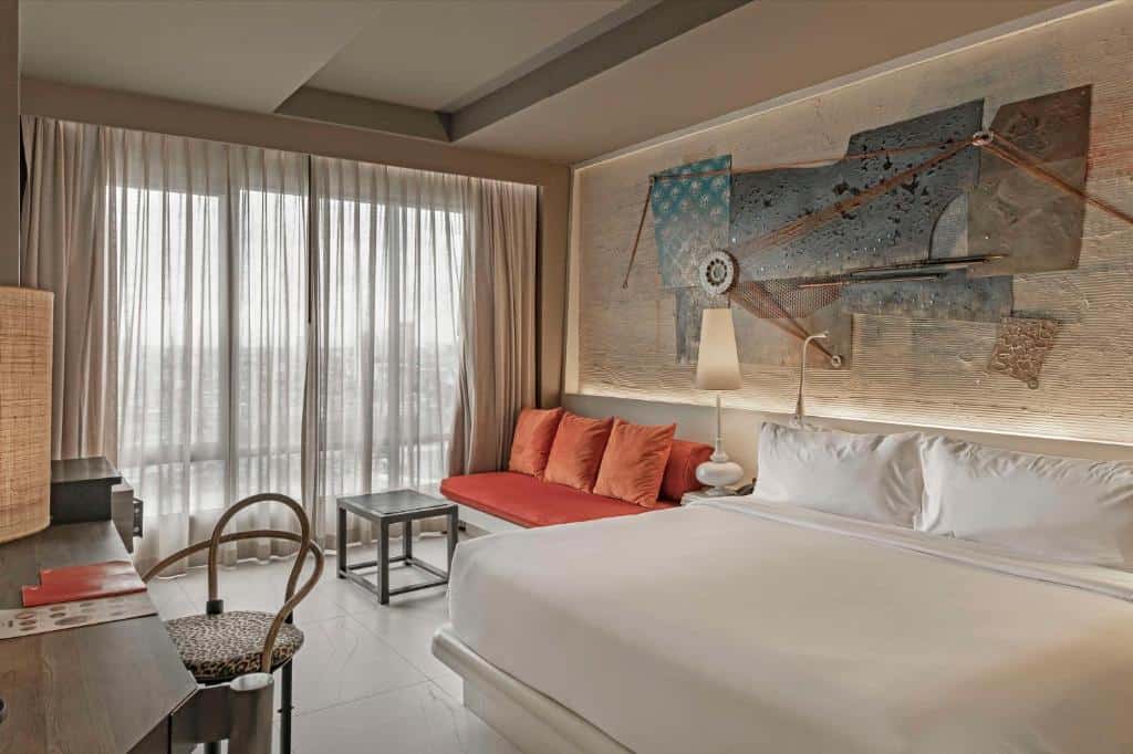 Colourful boutique hotel room at Siam@Siam Design Hotel Bangkok”