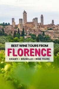 Wine tours from Florence