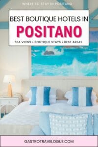 Best boutique hotels in Positano