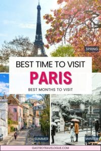 Best time to visit Paris