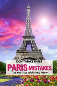 Paris Mistakes